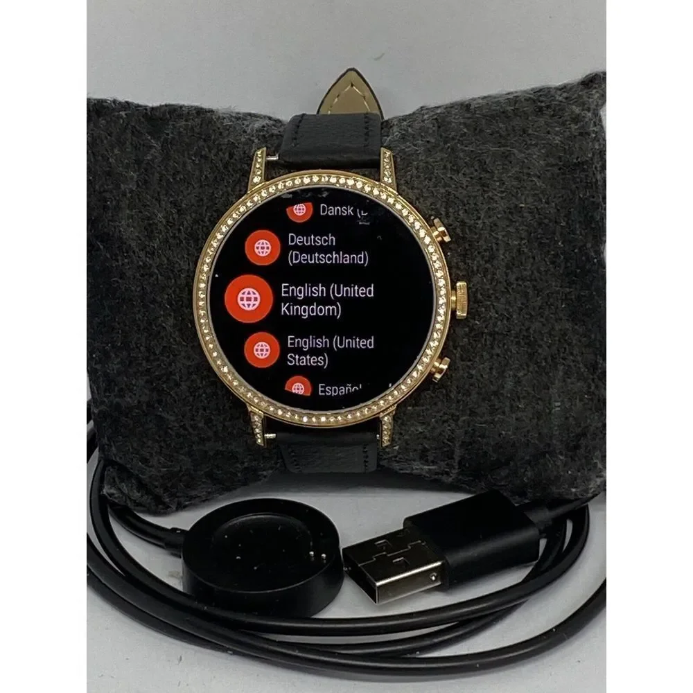 Fossil Gen 4 Authentic Digital Dial Smart Watch Custom Band FTW6011 BA333